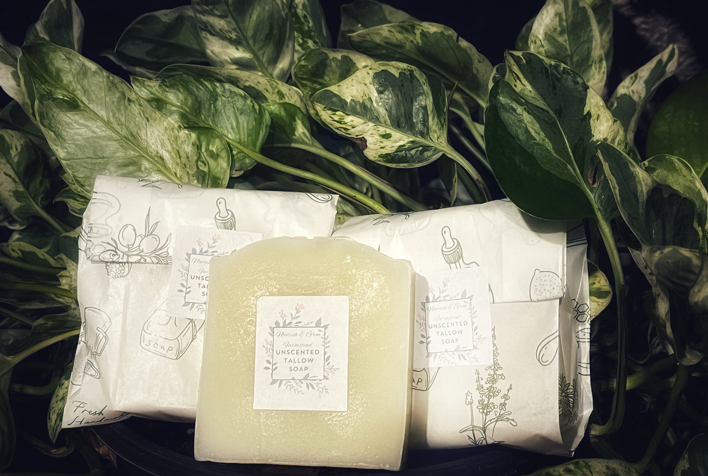 Unscented Tallow Soap